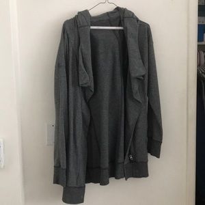 Lululemon heathered gray water fall jacket